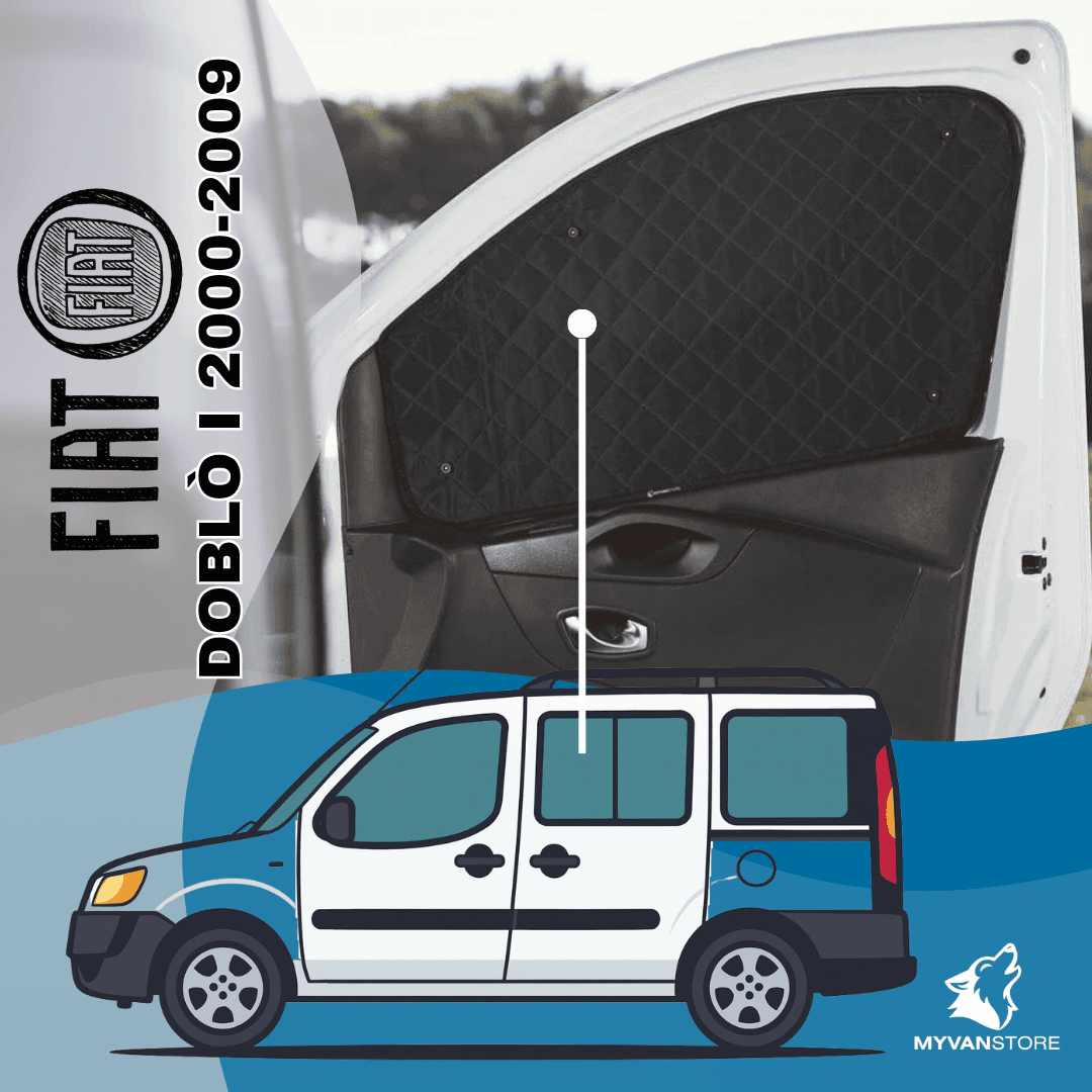 Isolants thermiques occultants Fiat Doblò I 2000-2009