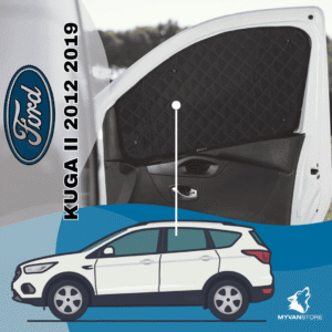 Isolants thermiques occultants Ford Kuga II 2012-2019