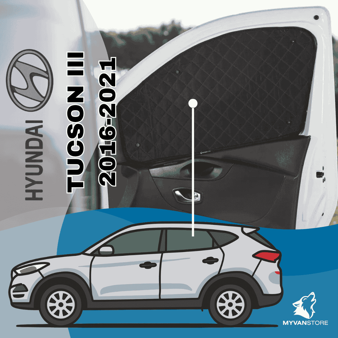 Isolants thermiques occultants Hyundai Tucson III 2016-2021