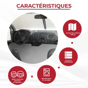 Letto anteriore per Opel Movano, Renault Master e Nissan NV400 2011–2024 MyVanStore progettato per van allestito e camper, ideale per offrire un posto letto confortevole e ottimizzare lo spazio tra i sedili anteriori