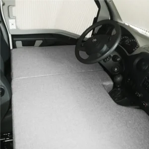 Lit avant pour Opel Movano Renault Master et Nissan NV400 2011 2024 MyVanStore conçu pour van aménagé et camping car afin d’offrir un couchage confortable et optimiser l’espace entre les sièges avant
