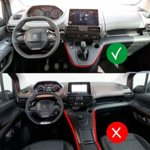 Materasso anteriore per cabina Peugeot Rifter, Citroën Berlingo III, Opel Combo Life e Toyota ProAce City Verso MyVanStore progettato per van allestito e camper, ideale per offrire un posto letto confortevole e ottimizzare lo spazio tra i sedili anteriori