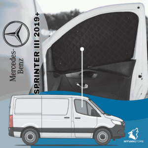 Isolants thermiques occultants Mercedes Benz Sprinter III 2019+
