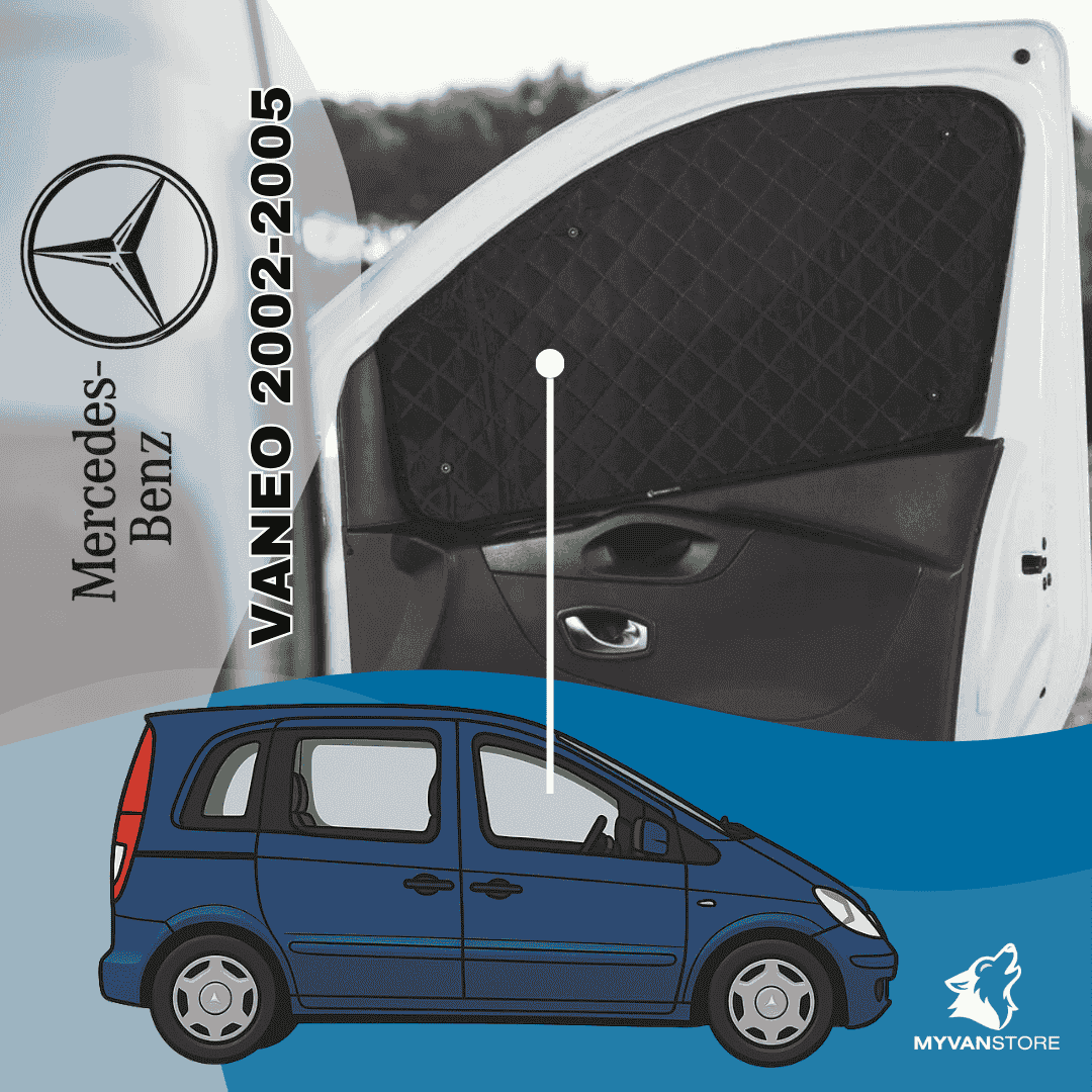 Isolants thermiques occultants Mercedes Benz Vaneo 2002-2005