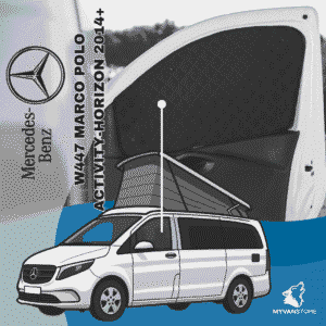 Isolants thermiques occultants Mercedes Benz W447 Marco Polo Activity-Horizon 2014+