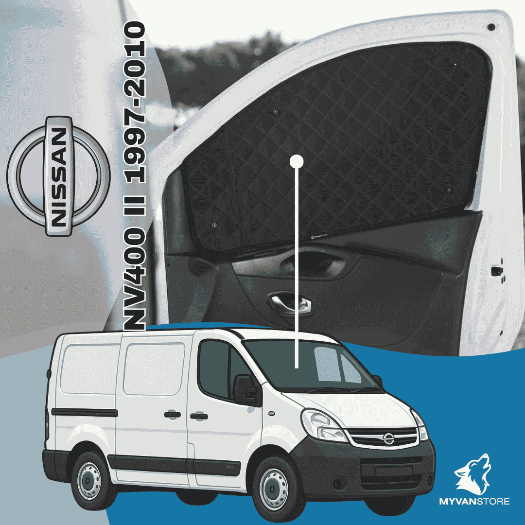 Isolants thermiques occultants Nissan NV400 II 1997-2010