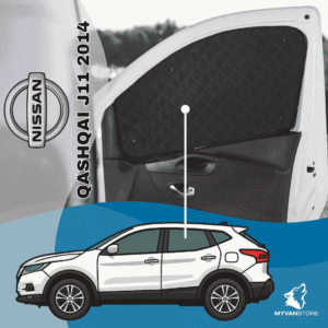 Isolants thermiques occultants Nissan Qashqai J11 2014-2021