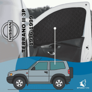 Isolants thermiques occultants Nissan Terrano II 3P 1996-1999