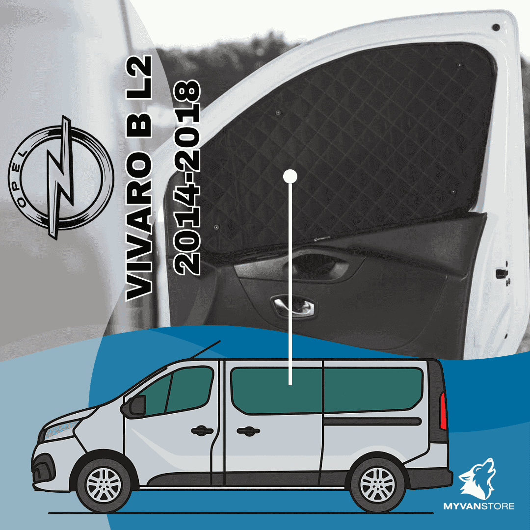 Isolants thermiques occultants Opel Vivaro B L2 2014-2018