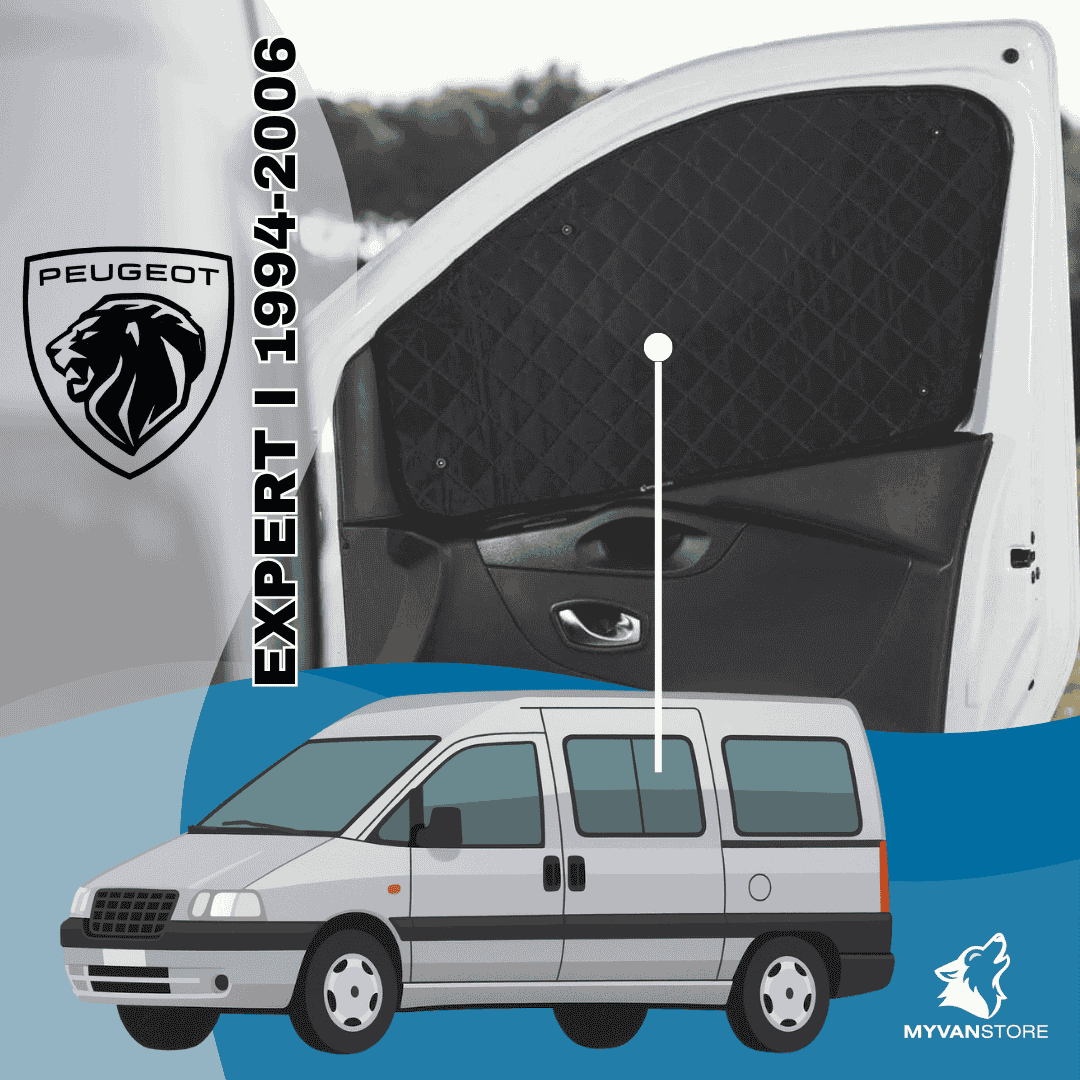 Isolants thermiques occultants Peugeot Expert I 1994-2006