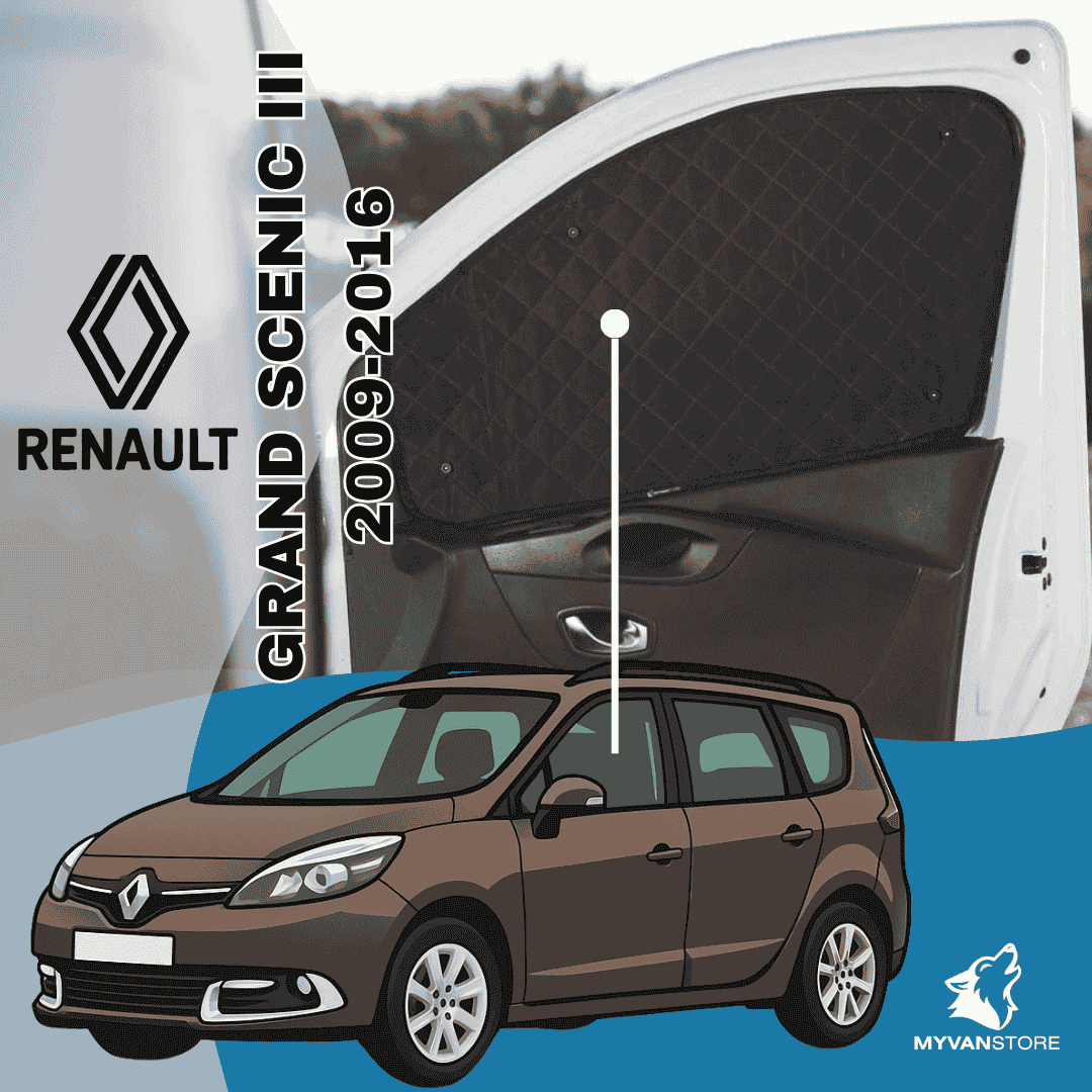 Isolants thermiques occultants Renault Grand Scenic III 2009-2016