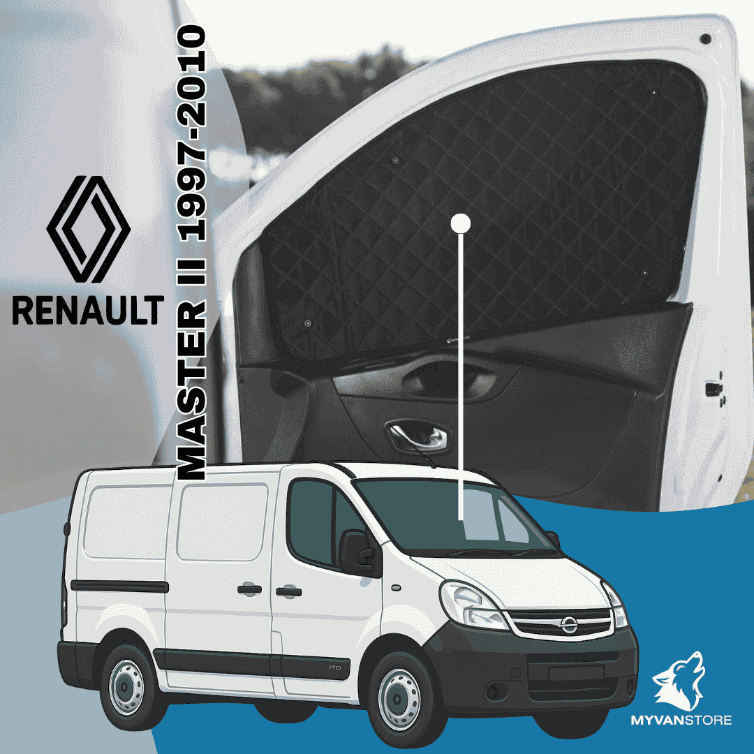 Isolants thermiques occultants Renault Master II 1997-2010