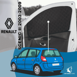 Isolants thermiques occultants Renault Scenic II 2003-2009