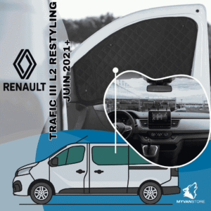 Isolants thermiques occultants Renault Trafic III L2 Restylisé juin 2021