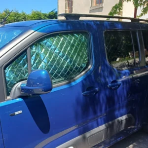 Rideaux occultants et isolants thermiques pare-soleil pour Citroën Berlingo III, cache avant pare-brise extérieur tailles M et XL, adaptés aux vans aménagés et camping-cars