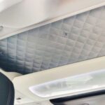 Rideaux occultants et isolants thermiques pour Peugeot Rifter et Citroën Berlingo avec toit panoramique, idéals pour van aménagé ou camping-car