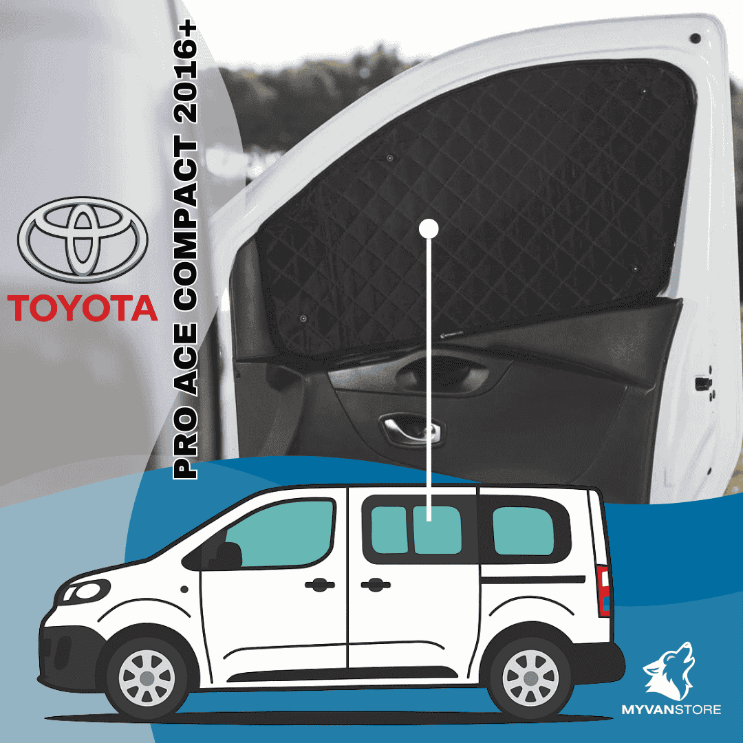 Isolants thermiques occultants Toyota Pro Ace Compact 2016+