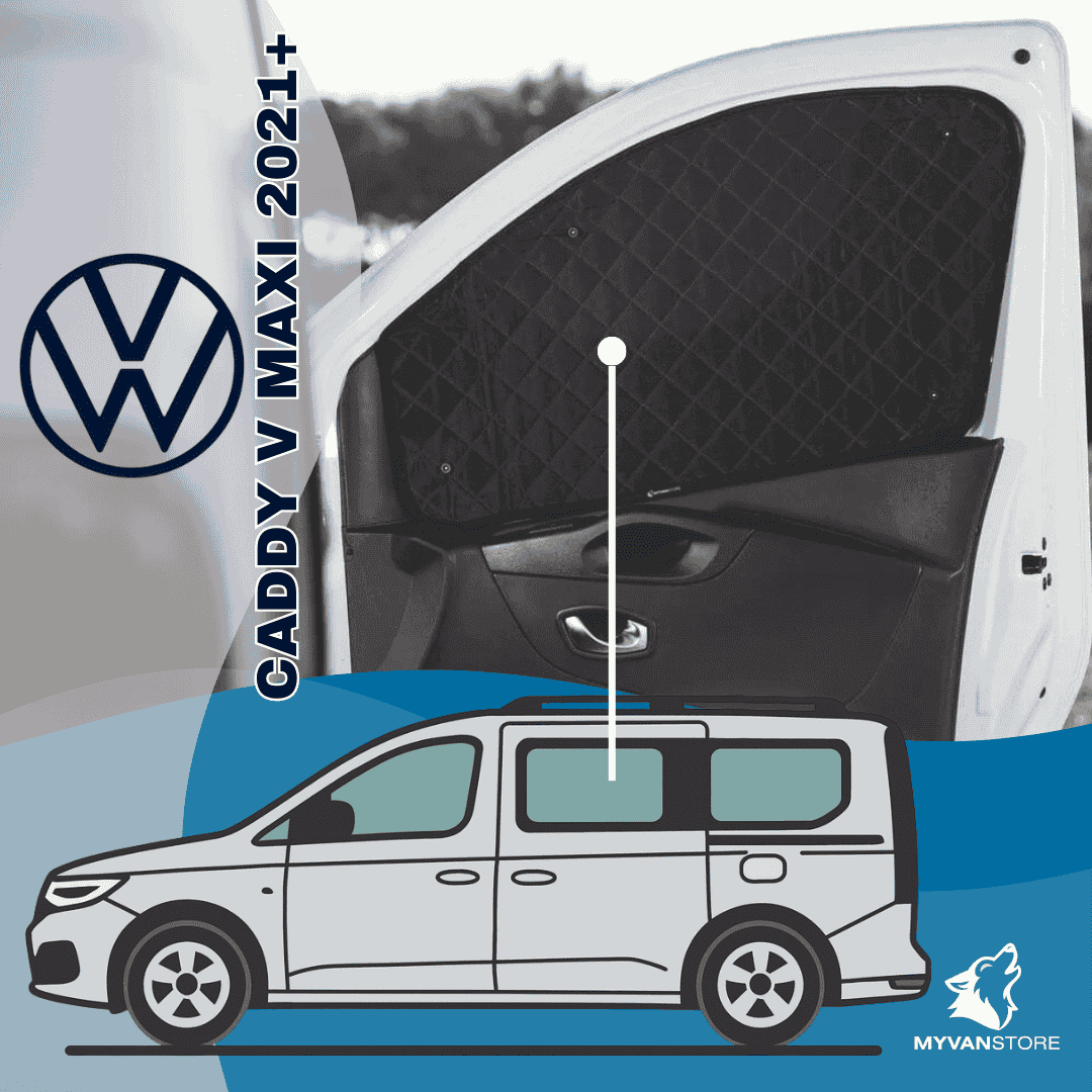 Isolants thermiques occultants Volkswagen Caddy V Maxi 2021+