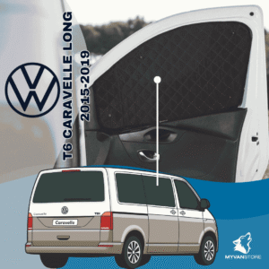 Isolants thermiques occultants Volkswagen T6 Caravelle Long 2015-2019