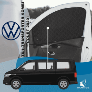 Isolants thermiques occultants Volkswagen T6.1 Transporter Kombi Court 2020+