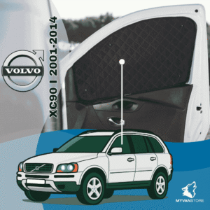 Isolants thermiques occultants Volvo XC90 I 2001-2014