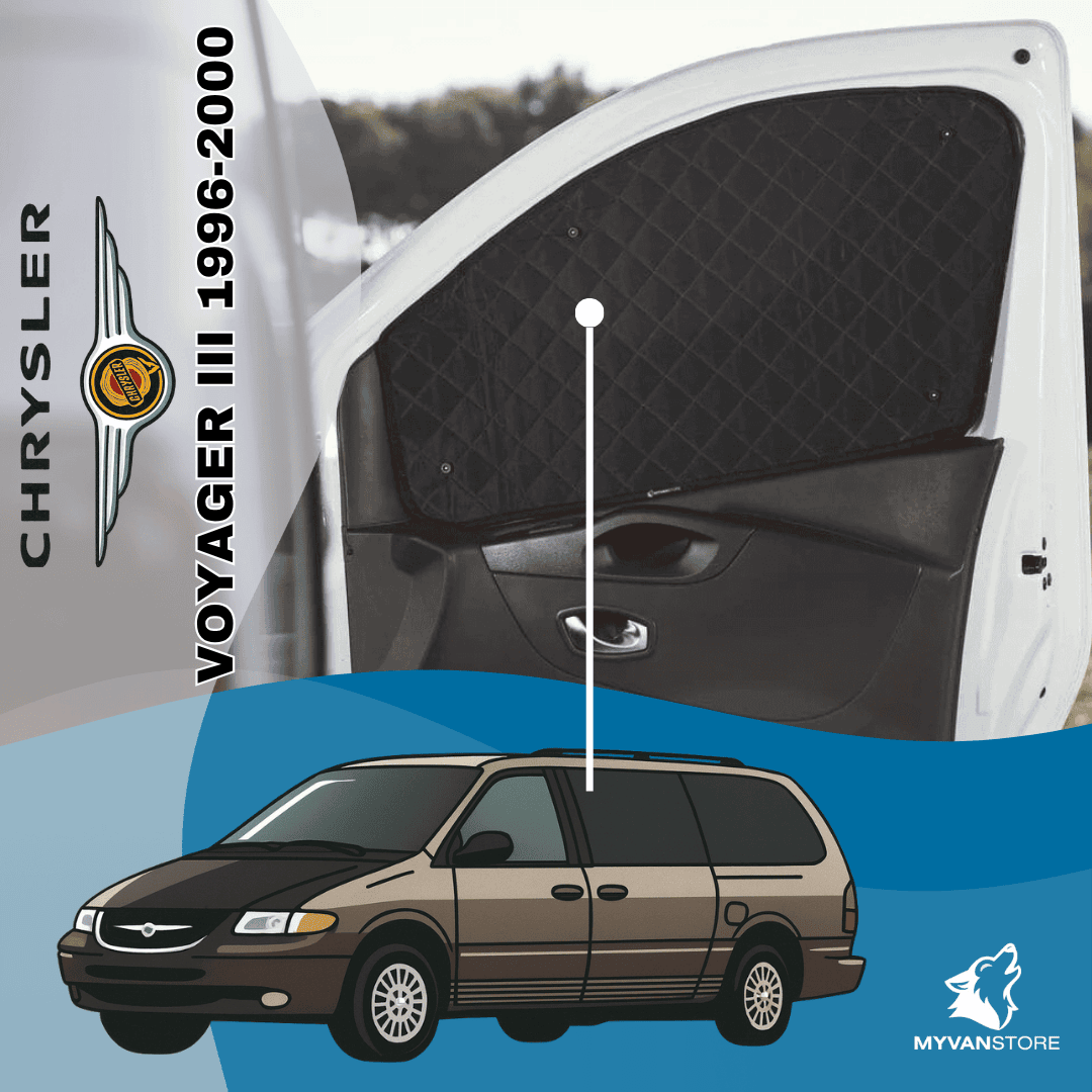 Isolants thermiques occultants Chrysler Voyager III 1996-2000