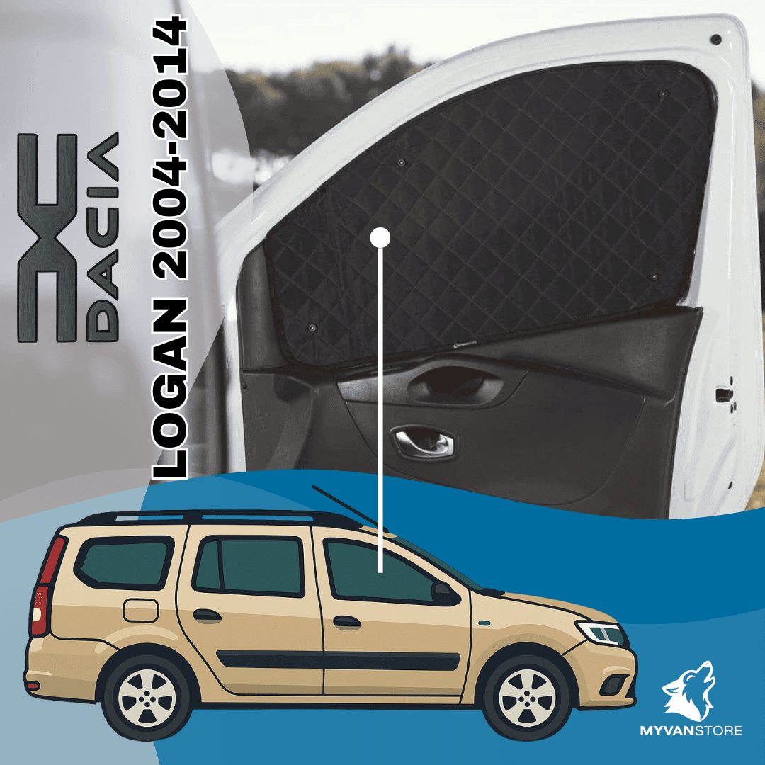 Isolants thermiques occultants Dacia Logan 2004-2014