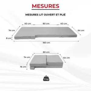 Materasso anteriore per cabina Mercedes Vito Viano W639 W647 cambio automatico MyVanStore progettato per furgoni camperizzati e camper per offrire un posto letto confortevole e ottimizzare lo spazio tra i sedili anteriori.