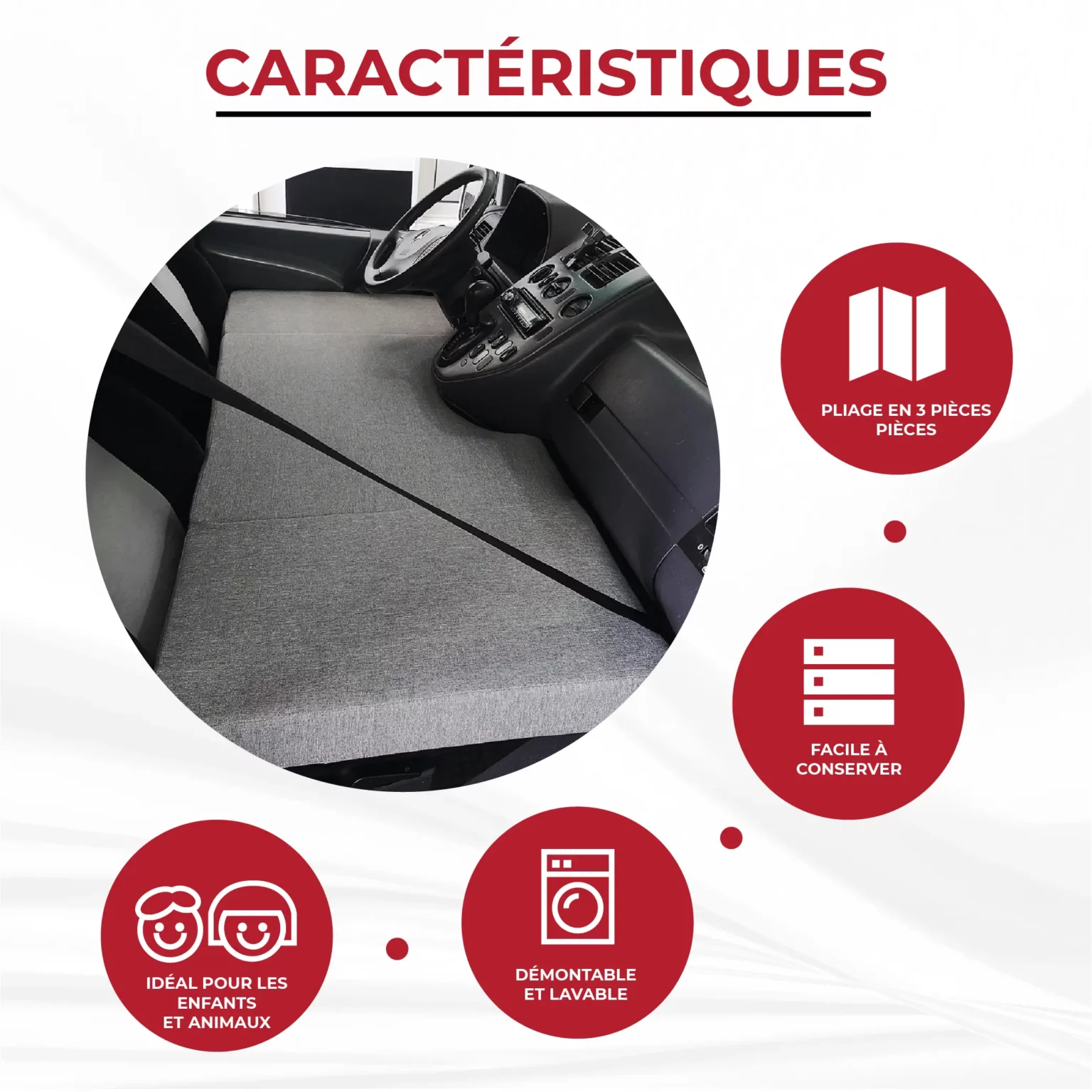 Materasso anteriore per cabina W638 Vito 1997–2003 - immagine 7