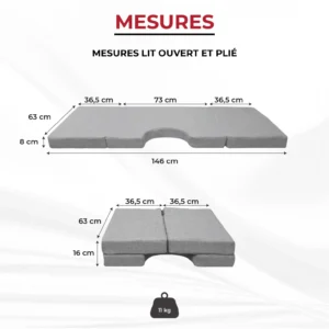 Letto anteriore per Mercedes Vito W638 1996–2003 MyVanStore progettato per van allestito e camper, ideale per offrire un posto letto confortevole e ottimizzare lo spazio tra i sedili anteriori
