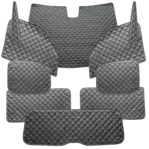 Rideaux occultants et isolants thermiques pare soleil Volkswagen T7 pour van aménagé et camping car MyVanStore afin d’améliorer le confort intérieur et l’isolation thermique