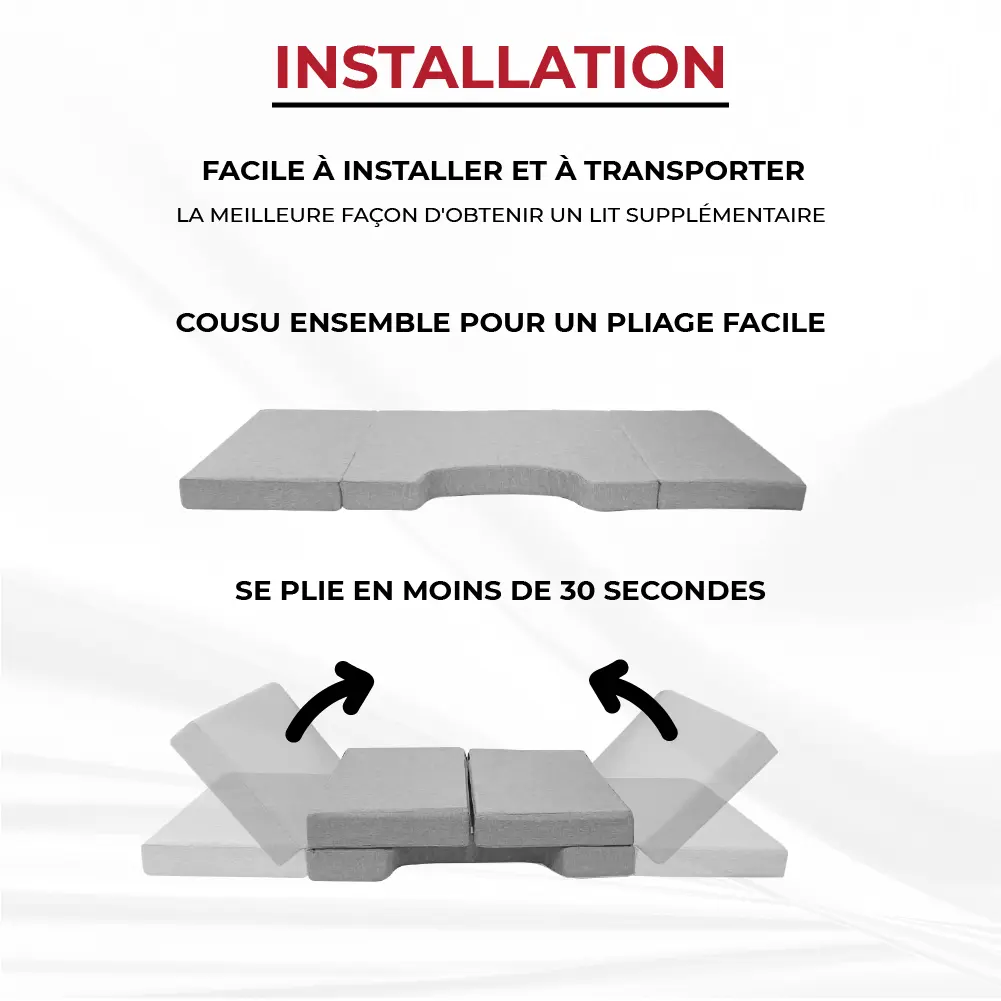 Matelas avant pour cabine Mercedes Vito Viano W639 W647 boîte automatique MyVanStore conçu pour van aménagé et camping car afin d’offrir un couchage confortable et optimiser l’espace entre les sièges avant