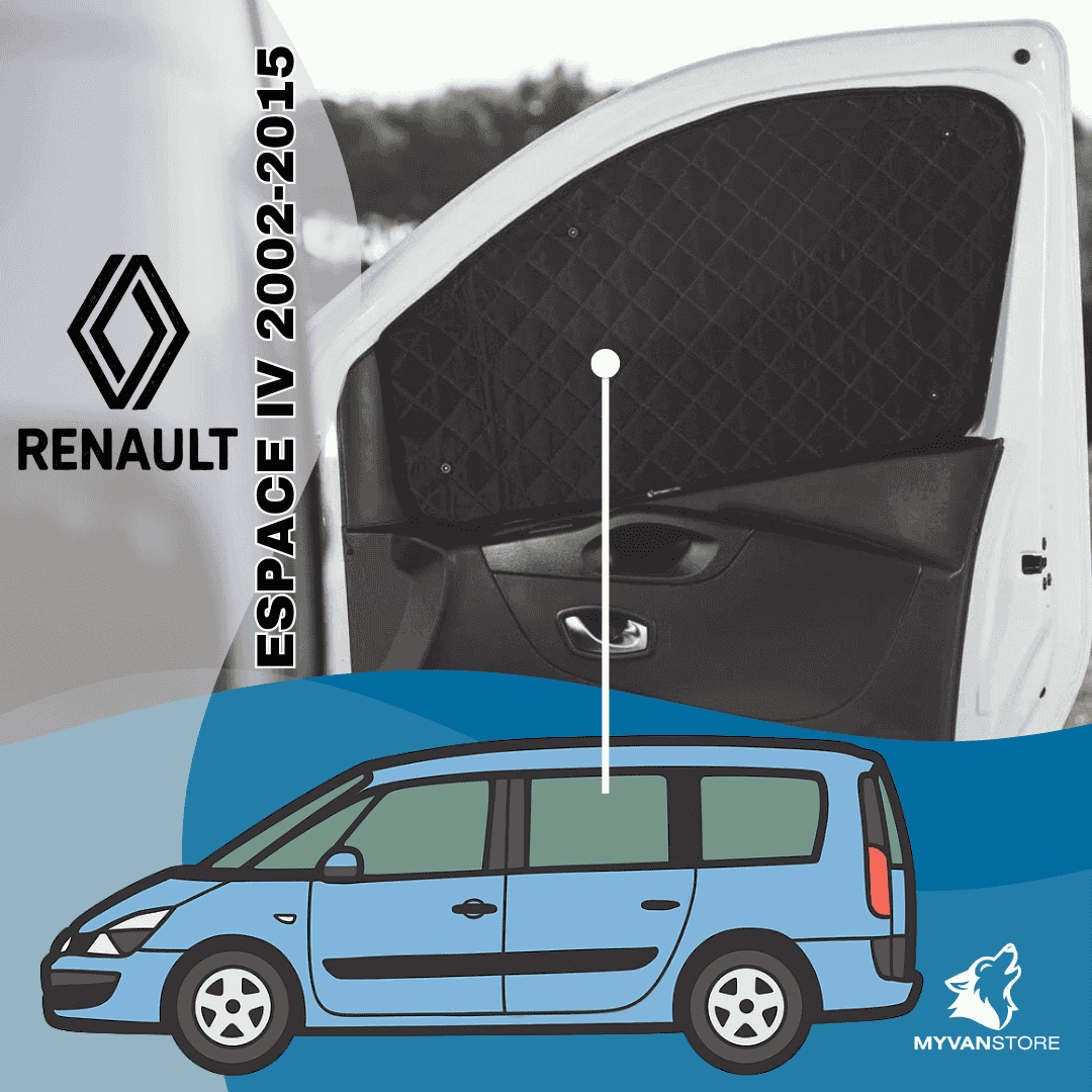 Isolants thermiques occultants Renault Espace IV 2002-2015