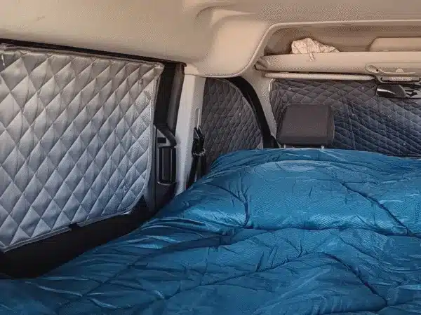 Rideaux occultants isolants thermiques pare-soleil avant pour van aménagé