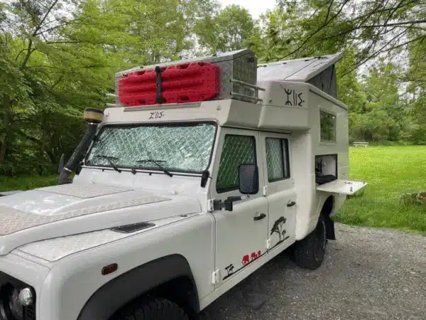 Rideaux occultants isolants thermiques pare-soleil avant pour van aménagé