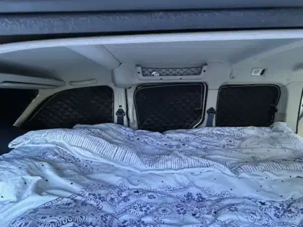 Rideaux occultants isolants thermiques pare-soleil avant pour van aménagé